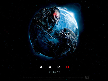 Alien vs Predator - movie, horror, space, alien