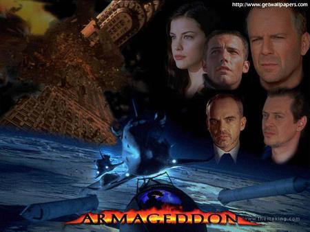 Armageddon - space, drilling, movie, suspense