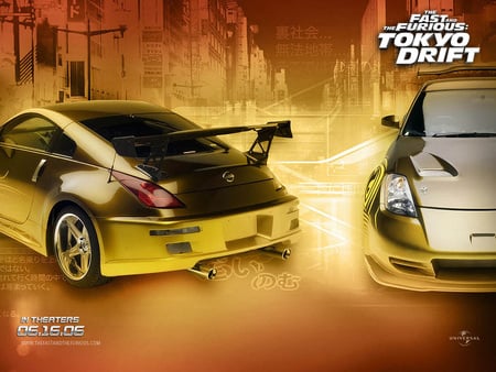 Tokyo Drift - races, movie, hotrods, action