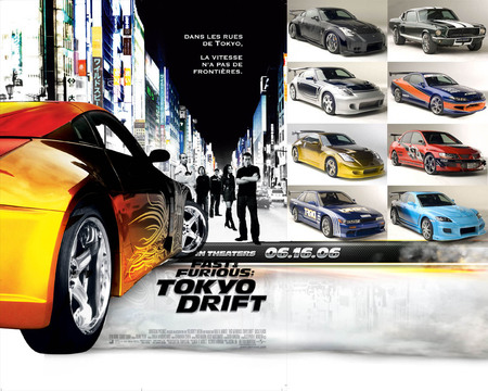 Tokyo Drift - action, hotrods, races, movie