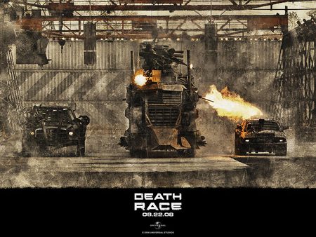 Death Race - movie, prison, racing, thriller