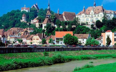 Sighisoara, romania - travel, fun, houses, europe