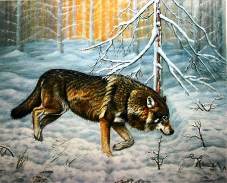 Painted Wolf