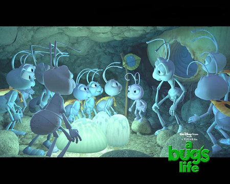 A Bug's Life - movie, comedy, bugs, life