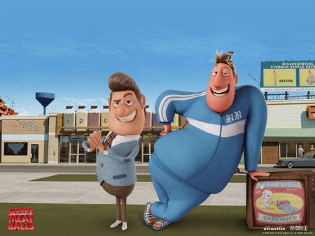 Cloudy With a Chance for Meatballs - movie, meatballs, comedy, cloudy