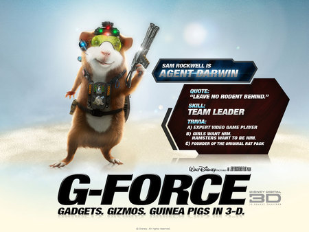 G-Force - movie, hamsters, g-force, comedy