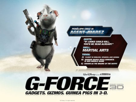 G-Force - movie, hamsters, g-force, comedy