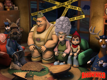 Hoodwinked - red riding, movie, hood, comedy