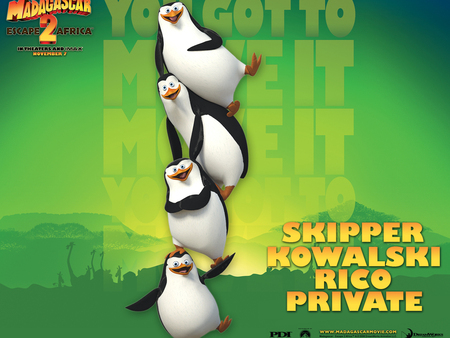 Madagascar 2 - movie, madagascar, comedy, animals