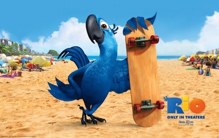 Rio - movie, rio, comedy, parrot