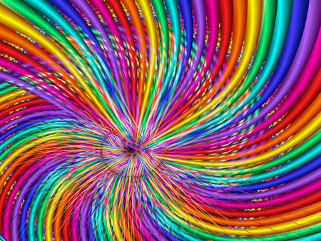 LOOKING THROUGH A KALEIDSCOPE - swirl, beautiful, rainbow, colors