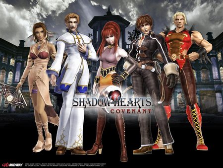 Shadow Hearts - hearts, fantasy, game, shadow