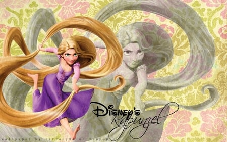 Tangled - movie, rapunzel, hair, comedy