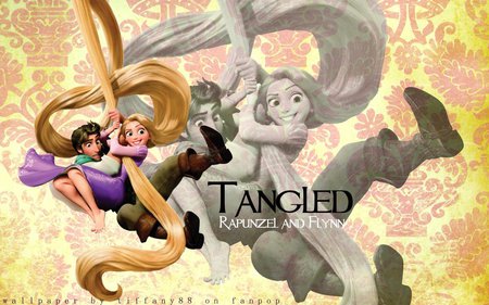 Tangled - movie, rapunzel, comedy, hair