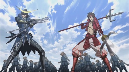 Sengoku Basara - wars, action, comedy, samurai