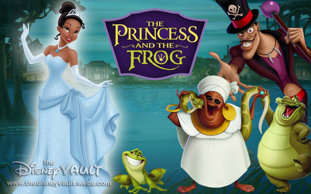 The Princess & The Frog - movie, frog, princess, new orleans