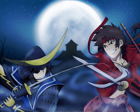 Sengoku Basara - wars, action, comedy, samurai