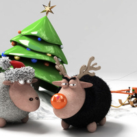 Christmas Sheep