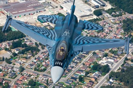 General Dynamics F-16 Fighting Falcon - united states air force, f16, dutch air force, f 16