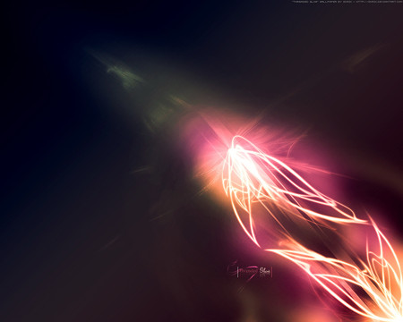 Flasssssh !!! - abstract, backgournd, 3d-art, pink, flash, dark