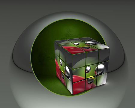 cube - abstract, 3d, cube