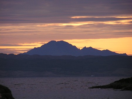 Scotland - Isle of Skye - lake, sunset, mountains, scotland, loch