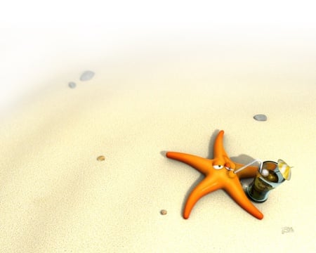 Starfish on the sand - starfish-on-the-sand