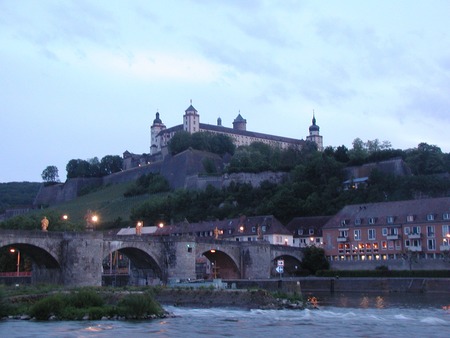 WÃ¼rzburg Bavaria - castle marienburg