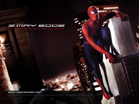 Spiderman - movie, spiderman, web, marvel