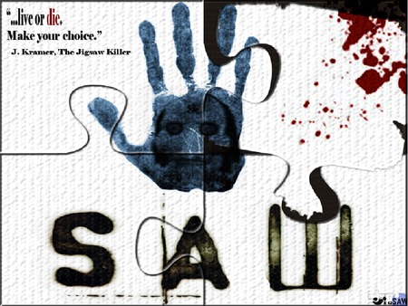 Saw 5 - movie, saw, jigsaw, pighead