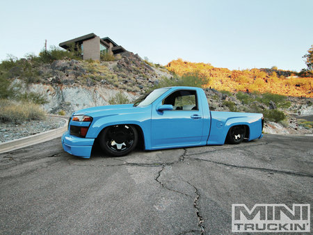 Canyon - truck, 2006, blue, gmc