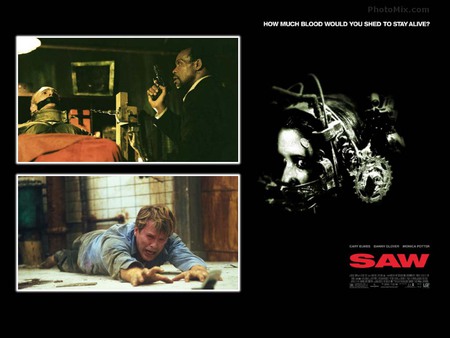 Saw - saw, jigsaw, movie, pighead