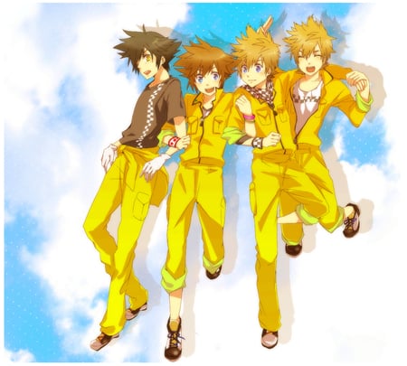 friend - ventus, sora, vanitas, sky, roxas