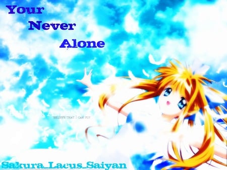 Anime Air- Your Never Alone - girl, anime, never, air