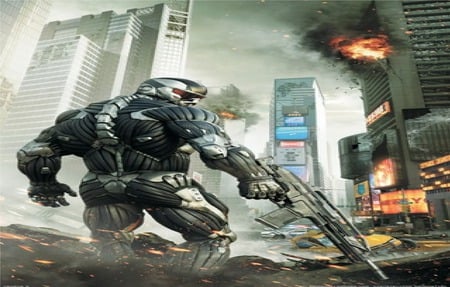 Crysis 2 - two, newyork, its a crysis, alcatraz