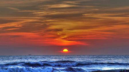 Sunset - beautiful, sunset, sea, sun