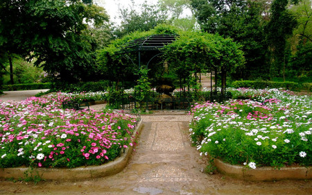 Garden - nature, gardens, flowers, trees