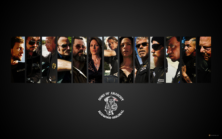 Sons Of Anarchy - sons of anarchy, tv series, cast, samcro