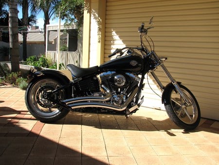 Softail Rocker - hd, rocker, softail, harley