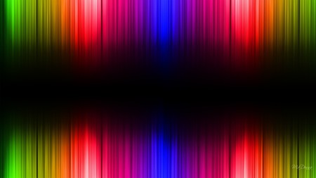 Spectrom - abstract, black, bright, colors, light