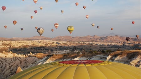 Other Balloons - sports, sky, colours, landscape, balloon, fly