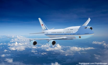 Air Force One - airplane, aircraft, jet, boeing