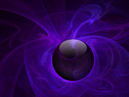 Purple - abstract, 3d, cgi, art