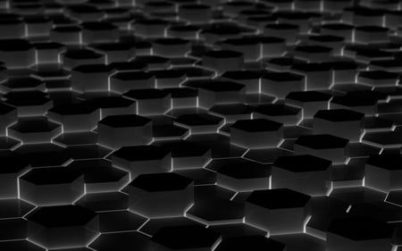 Black Mesh - abstract, 3d, cgi, art