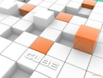 Orange & White Cubes