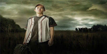 THE WALKING DEAD Glenn - glenn, backpack, field, the walking dead