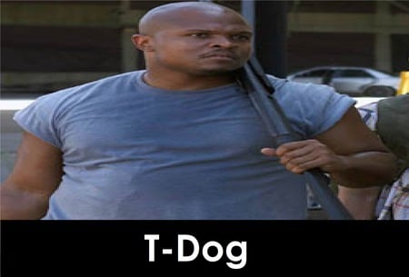 THE WALKING DEAD T-Dog - gun, atlanta, t-dog, the walking dead