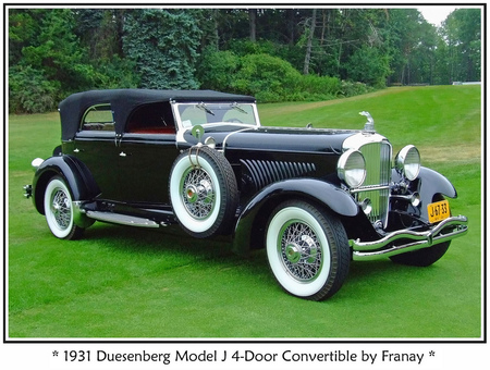 Duesenberg 4dr convertible - old cars, car, classic, duesenberg, auto