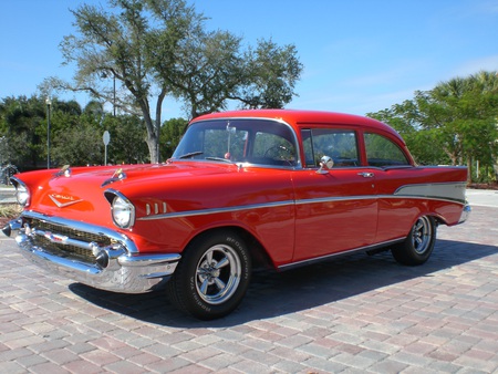 1957 chevrolet - chevrolet, gm, classic, cars, auto, 57