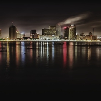 Late Night NOLA Skyline